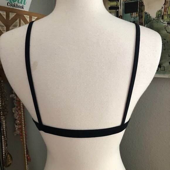 Triangl Ollie Mesh Neoprene Triangle Bikini Top - Fishnet - Picture 7 of 8